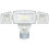 White Adjustable Security Light with Motion Sensor, IP65 Waterproof Outdoor Light for Garage and Yard Use 1