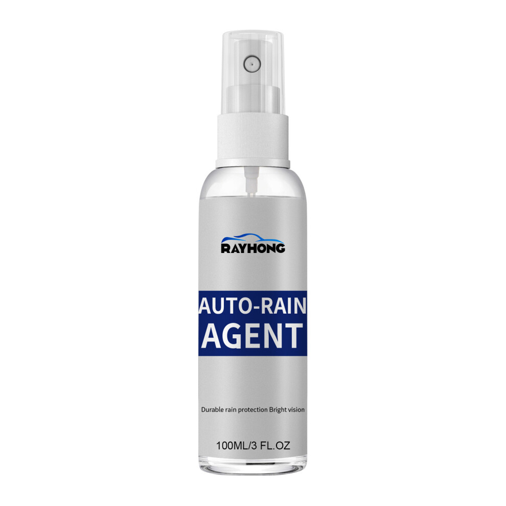 ( Model 100Ml) Car Rainproof Agent Car Window Windshield Cleaning Rainproof Antifog Detergent Water Repellent Blue 6900054952512
