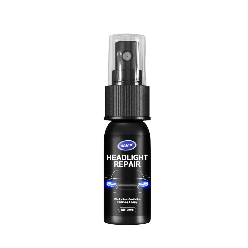 (10Ml) Headlight Renovation Spray Car Headlight Scratch Polishing Renovation Maintenance Repair Lampshade Brightening Care 6900054952802