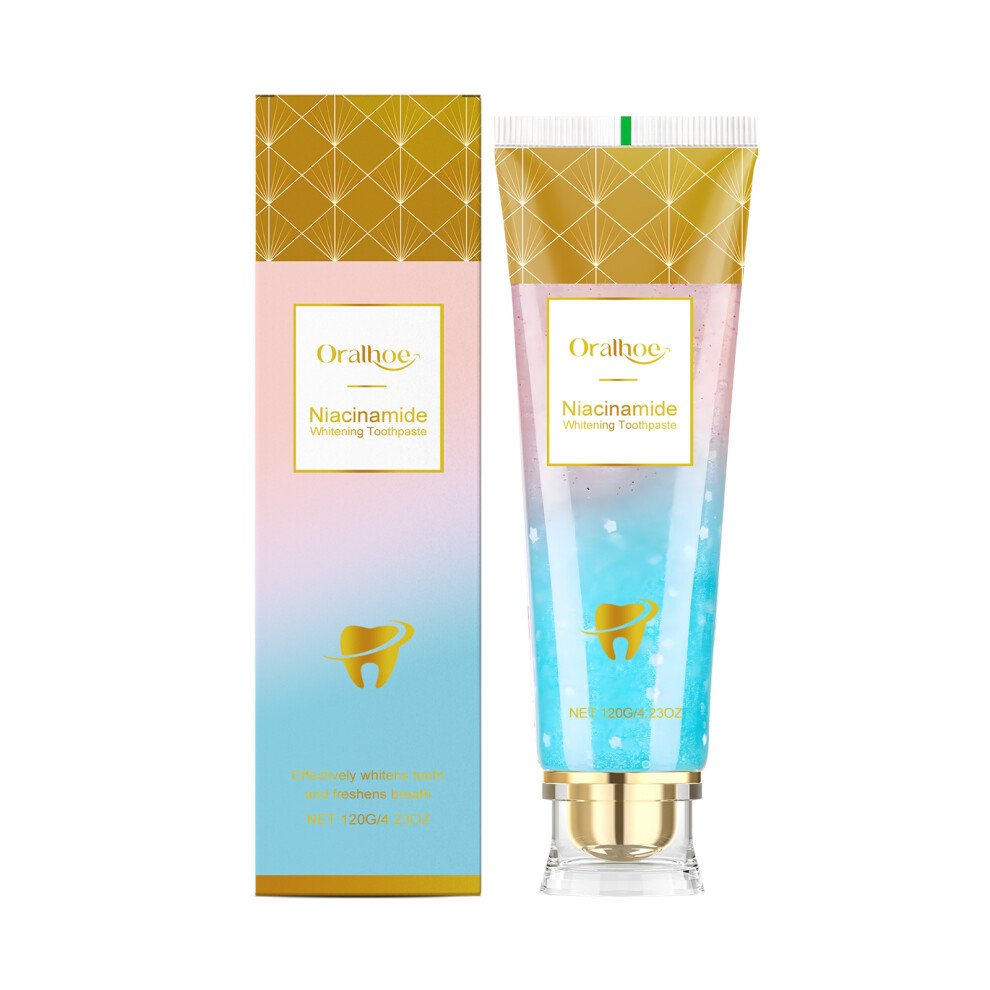 (100g) Glow toothpaste, daily gentle care, remove tooth stains, brighten, refresh, reduce odor and care toothpaste