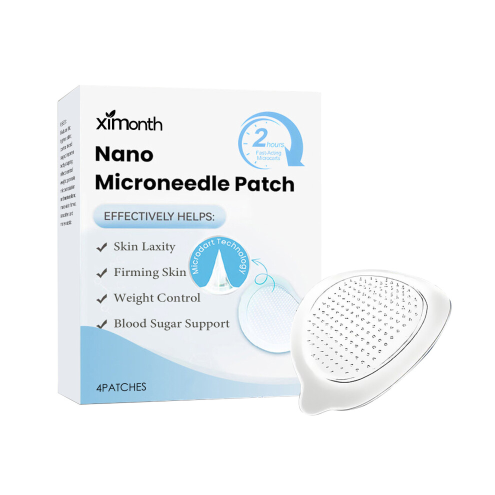(4 PATCHES) XIMONTH body care patch Lazy body firming skin belly button relief care