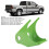 Support de réparation du support de choc vert Compatible avec les modèles Silverado 1500 2500 4
