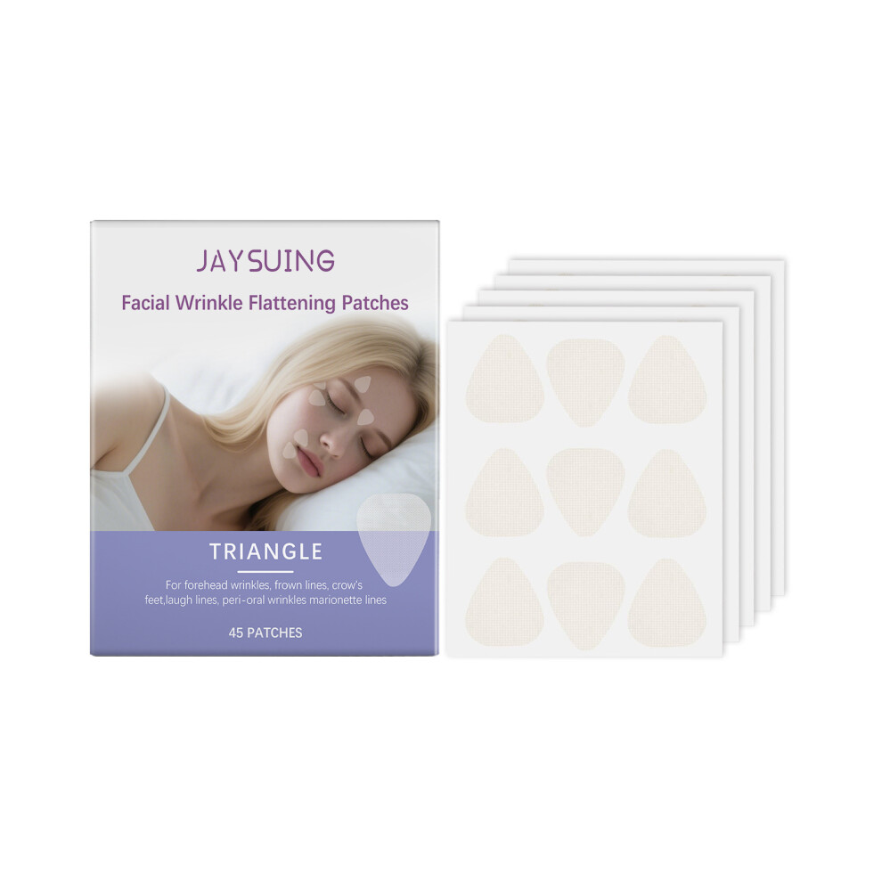 (45 PATCHES) JAYSUING Facial Contour Patch Moisturizing and Hydrating Skin Line Patch