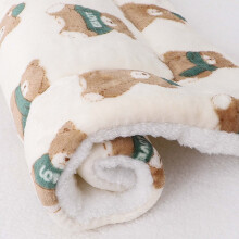 Cozy Calming Cat Blanket, Ultra Soft Pet Bed Mat for Indoor Cats and Dogs, 27x20in Warm Pet Blanket with Cute Prints