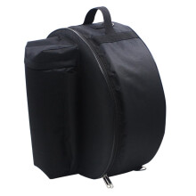 Portable Snare Drum Bag With Padded Interior, Adjustable Straps, Reinforced Handle, Fits Snare Drums, Travel Backpack