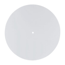 Acrylic Turntable Mat Replacement 12 Inch Slipmat For Record Player Static Dust Noise Reduction White