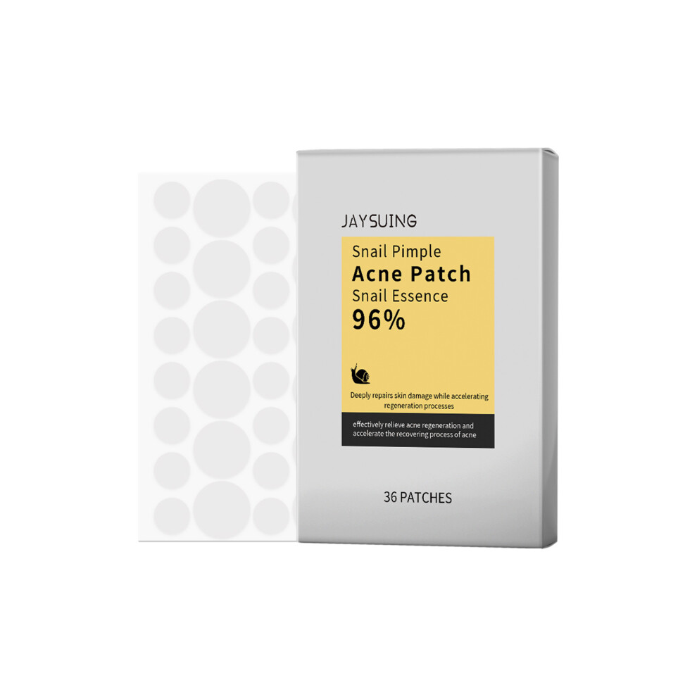(36 PATCHES) JAYSUING Acne Patch Waterproof Skin Concealer Transparent Round Hydrocolloid Temperature Care Acne Patch