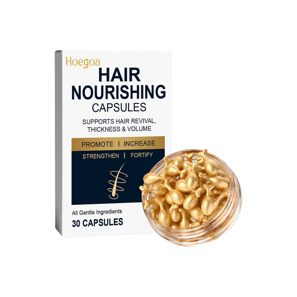 (30 capsules) Hair care capsules Daily dyeing and perming hair care Natural gloss and strong hair capsules