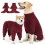 Pyjama confortable pour chien, couverture complète,-Bleu XXXL 5