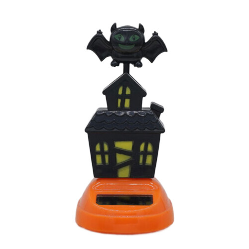 Halloween Solar Powered Dancing Toy Car-Bat House