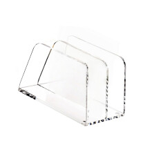 Duals Layer helder acryl desktop organizer-Enkele installatie