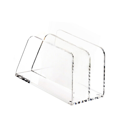 Duals Layer helder acryl desktop organizer-Enkele installatie