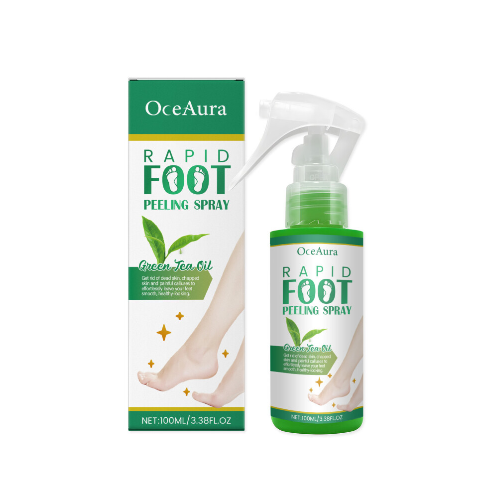 (100ml) Foot exfoliating spray Gentle care moisturizing exfoliating spray for feet