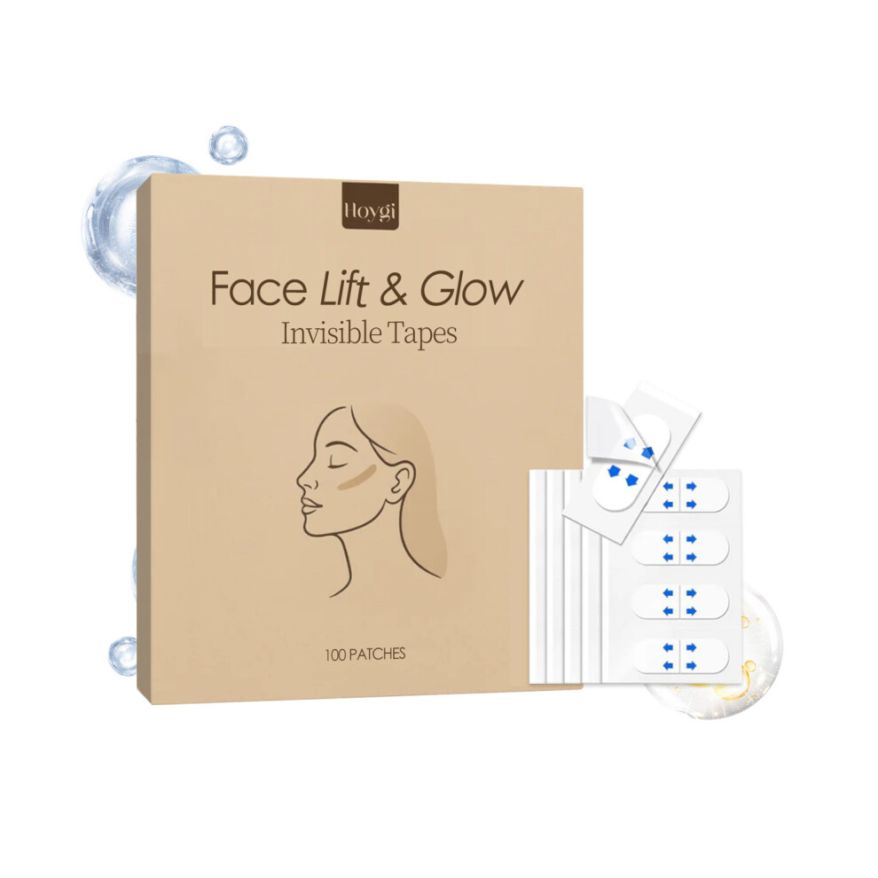 (100PATCHES) Facial lifting invisible patch Facial skin moisturizing lifting V-shaped face transparent invisible patch