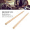 2PCS Lightweight Maple Drumsticks for Percussion Instruments 2