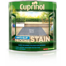 Cuprinol UTDSSB25L Anti Slip Decking Stain Silver Birch 2.5 Litre