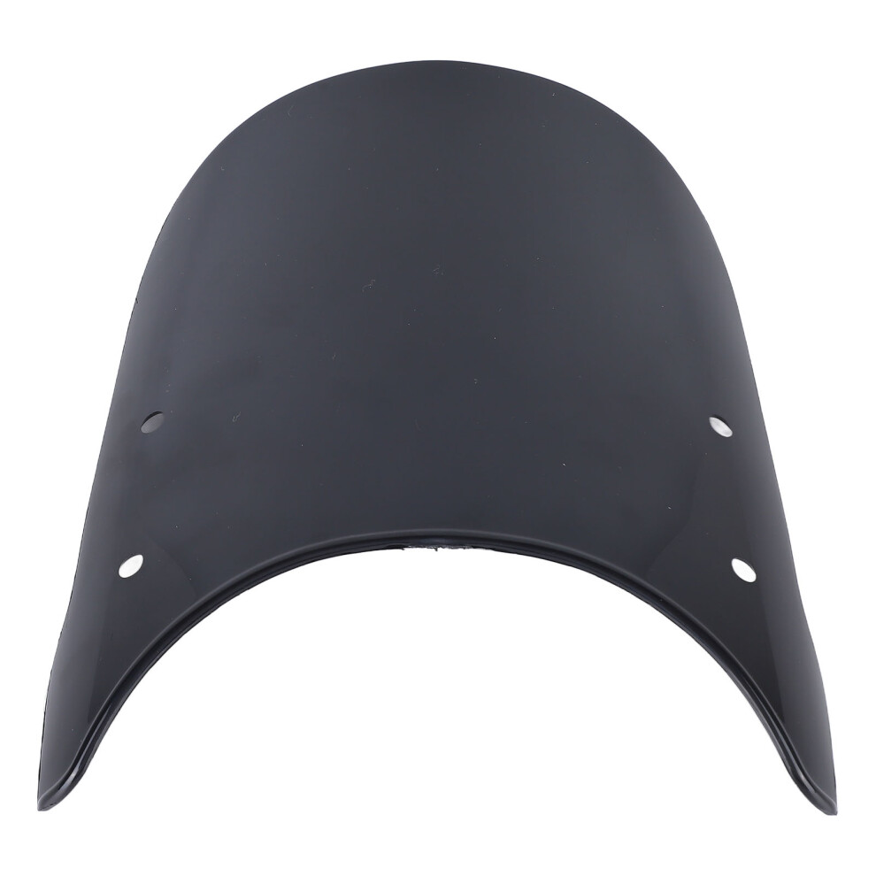 Iron Bracket Motorcycle Wind Deflector In For Enhanced Safety Black 7901369854927