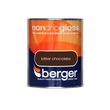 Berger Non Drip Gloss Bitter Chocolate 750ml