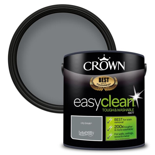 Crown Crown - Easyclean Matt Emulsion - 2.5L City Break 1