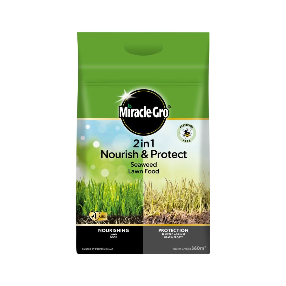 Miracle-Gro - N&P Seaweed Lawn Food - 360M2