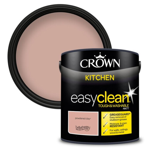 Crown Crown - Easyclean Kitchen Matt 2.5L - Powdered Clay 1