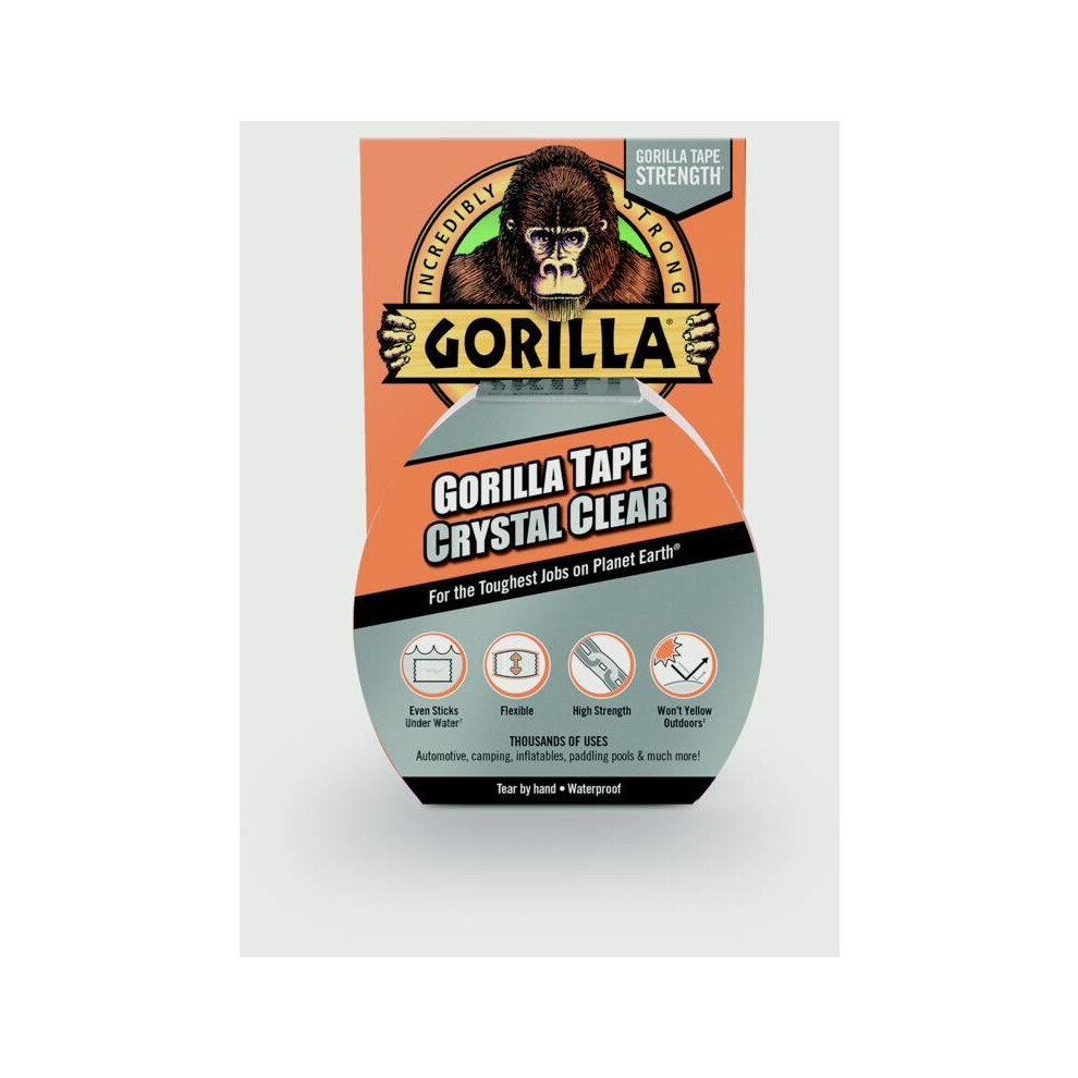 Gorilla OKHAND Tape ? Crystal Clear