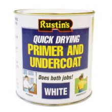 Rustins GYPU1000 Quick Dry Primer & Undercoat Grey 1 Litre