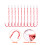 Sustainable Candy Cane Decorations Christmas Craft Project 4