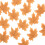 Pack Of 50 Realistic 8CM multicolored Artificial Maple Leaf-2 1