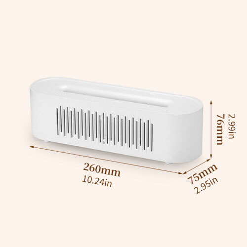 Simulated Flame Aromatic Diffuser Flame Air-Wood grain color 2