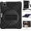 Custodia universale robusta, antishock in silicone per iOS 10.9 Pro e 11 Tablet - Nero 6