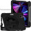 Custodia universale robusta, antishock in silicone per iOS 10.9 Pro e 11 Tablet - Nero 7