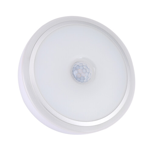 Luminária de teto LED sem fio com sensor de movimento e capacidade de alimentação solar, resistente às intempéries, com sensor inteligente do 1