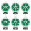 Durable Iron Wire Twist Ties for Multi-function Use, Eco-friendly PE Plastic Coating for Indoor and Outdoor Projects 1