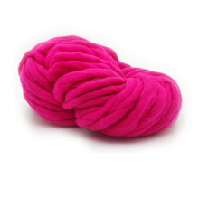 Chunky Yarn Super Thick Wool HandWoven Pet Nest Blanket Line 1 Peach Powder