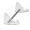 Acrylic Keyboard Display Holder Mechanical Keyboard Stand Memory Holder Ergonomic Accessory Single Layer 1