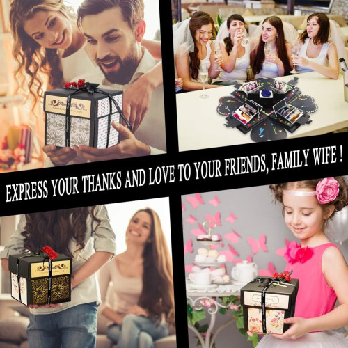 Κουτί Έκρηξης, Άλμπουμ Φωτογραφιών DIY για Εξατομικευμένες Αναμνήσεις, Κουτί 2