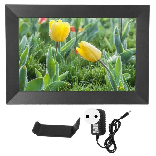 Smart Cloud Photo Frame With Auto-Rotate And Wireless Sharing Via App IPS HD Touch Screen High Resolution Display For Effortless Memory Sharing