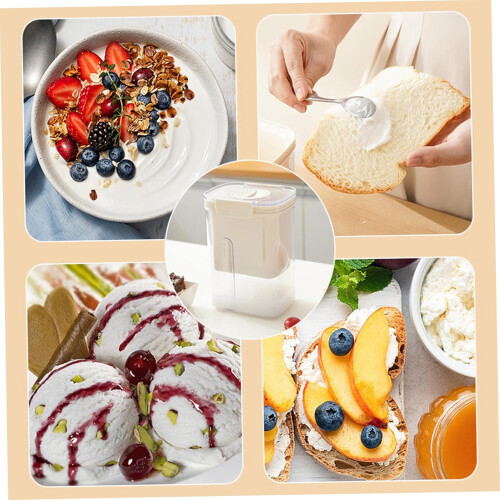 Greek Yogurt Maker 34oz BPA  Strainer with Lid, Fine 225 Mesh Filter, MultiPurpose Use 1