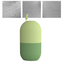 Plateau de glaçons pour soins du visage en mini format, rouleau rafraîchissant, vert