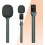 Professional Interviewer Mic Adapter Stick With Interchangeable Mount For Lapel Mic And Various Devices 5