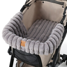 Dog Strollers Cushion Soft Pet Strollers Mat for Dog and-Grey