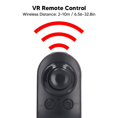 Drahtloser VR-Spielecontroller Joystick, 4 Modi Bluetooth-Controller, Schwarz 2