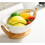 Ceramic Dinner Plates Set with Unique Glaze Colors, Scratch Resistant and Dishwasher Safe 2