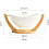 Ceramic Dinner Plates Set with Unique Glaze Colors, Scratch Resistant and Dishwasher Safe 4