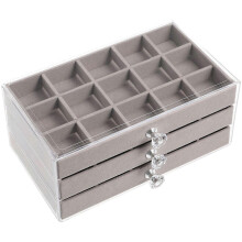 Necklace Rings Earrings Holder Women Jewelry Box Home Jewelry Container