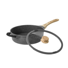 Wok Pan NonStick Induction Compatible Gas Stove Safe Wholesale Frying Pan