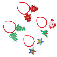 4Stk Weihnachts Stirnbänder Für Party Und Haarschmuck