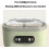 Automatic Yogurt and Rice Wine Maker 1.7L with LCD Touch Control and Consistent Heat Technology 2