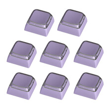 8PCS XDA Height Backlight Keycap Set- Purple